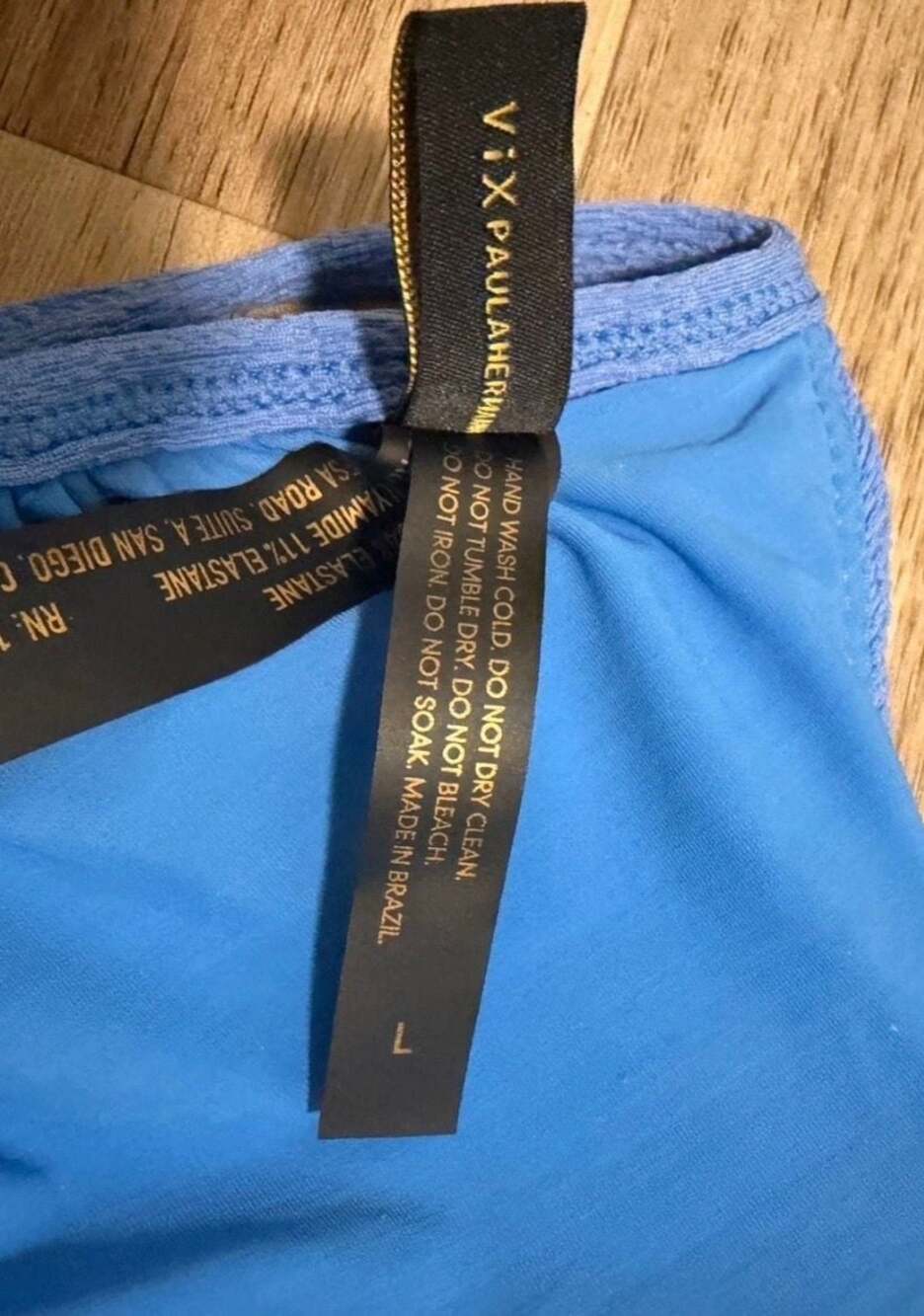 ViX Swimwear Periwinkle Firenze Eva Triangle Bikini Set - Picture 7 of 9